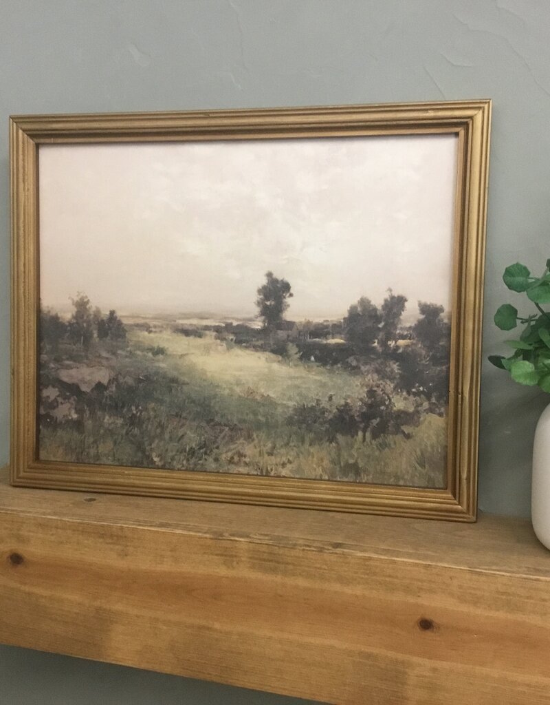 15.75" Landscape Canvas Wall Art