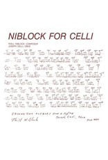Superior Viaduct Niblock, Phill: Niblock For Celli / Celli LP