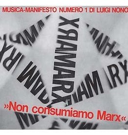 Die Schachtel Nono, Luigi: Musica Manifesto n.1 LP