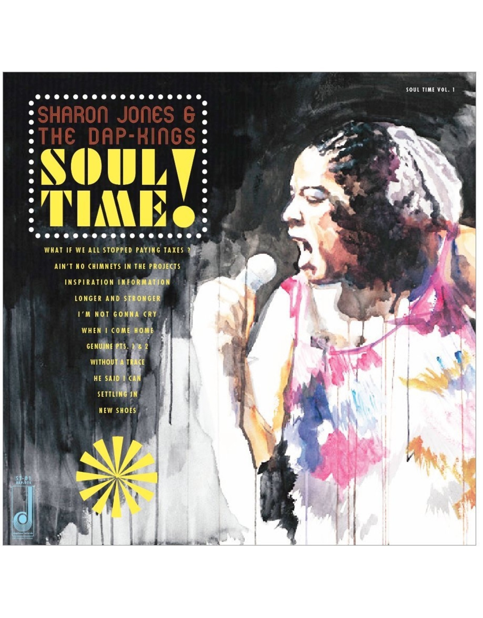 Daptone Jones, Sharon: Soul Time LP