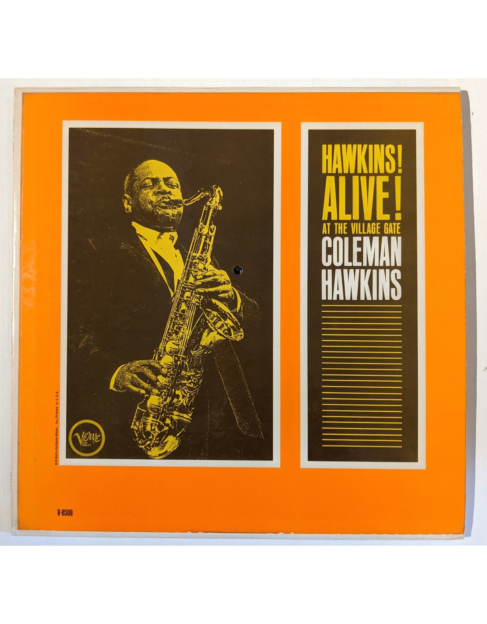 USED: Coleman Hawkins: Hawkins! Alive! At the Village Gate LP