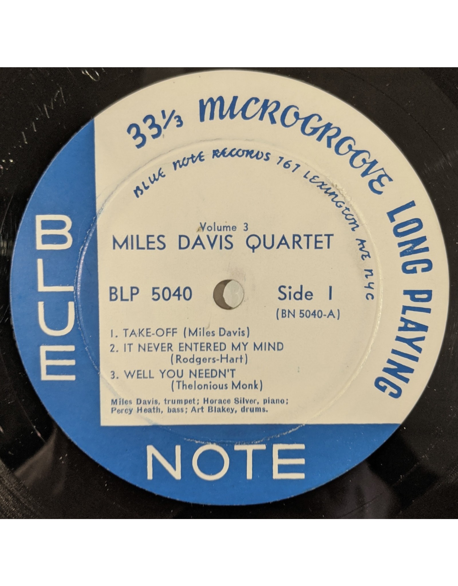 Blue Note USED: Miles Davis: Vol 3 10"