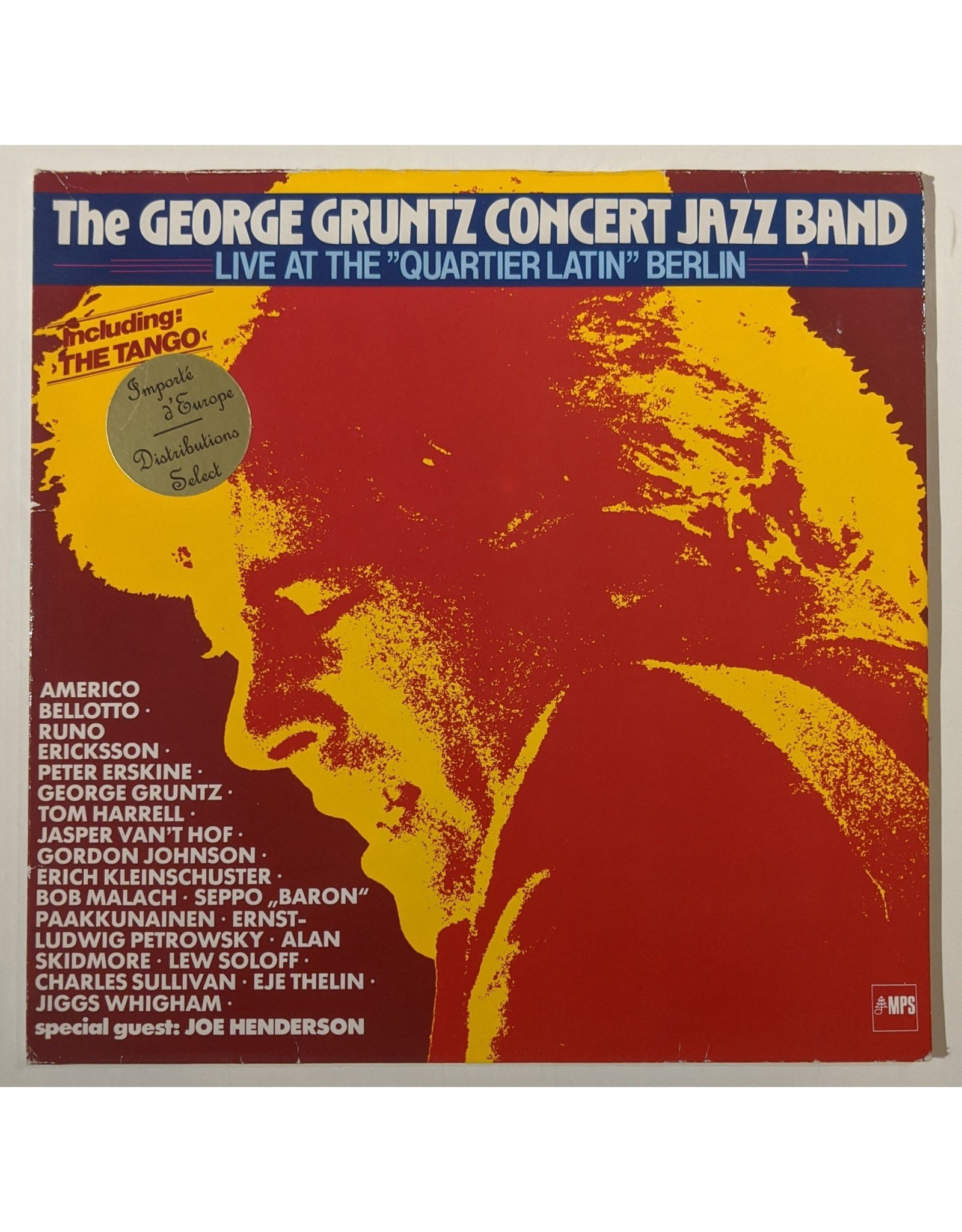 USED: George Gruntz Concert Jazz Band: Live at the "Quartier Latin" Berlin LP