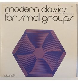 USED: Prokofiev/Martinů/Xenakis: Modern Classics For Small Groups LP