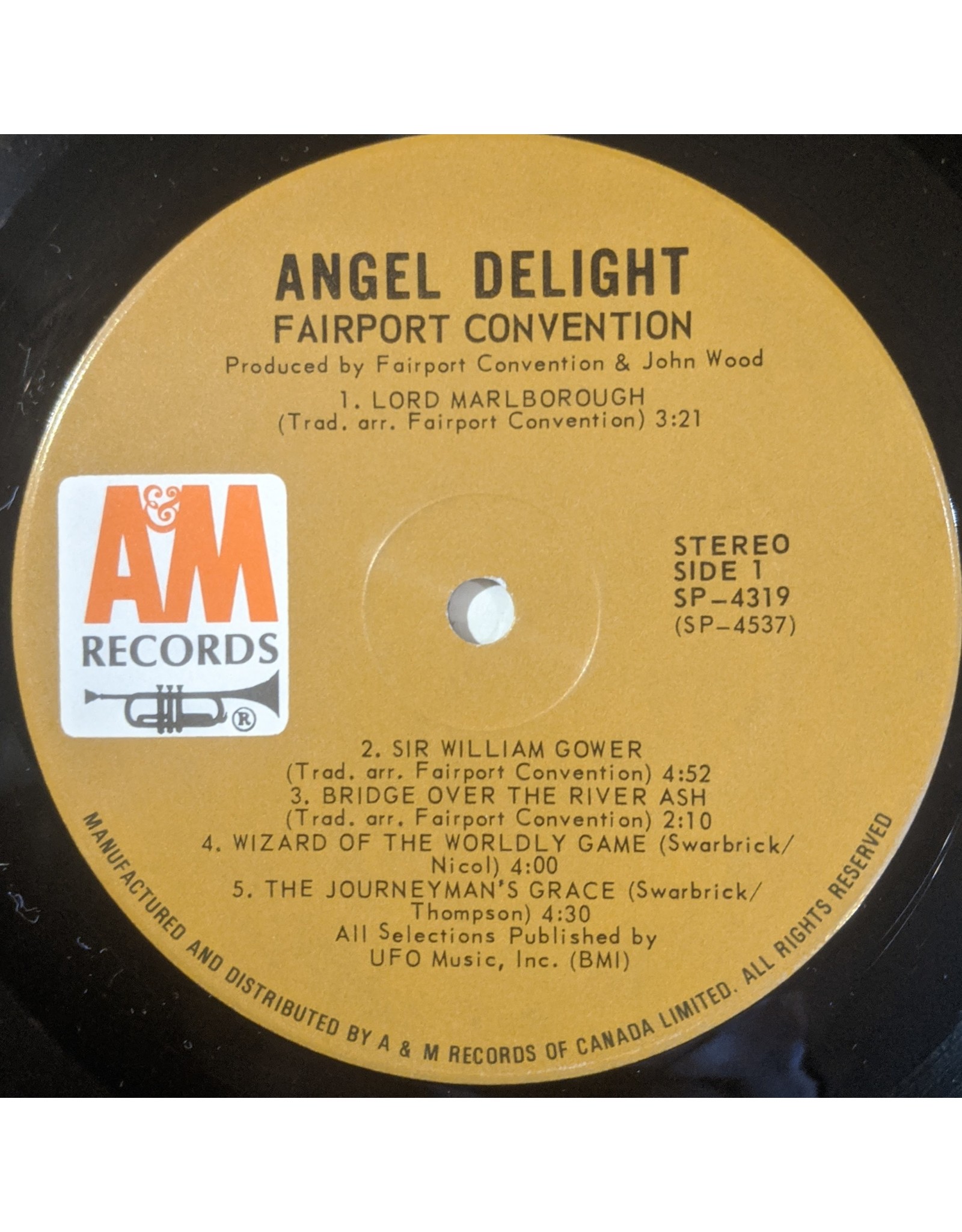 USED: Fairport Convention: Angel Delight LP
