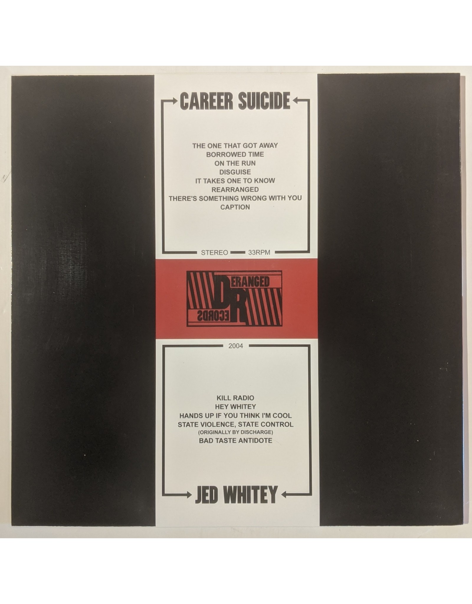 USED: Career Suicide/Jed Whitey: split LP