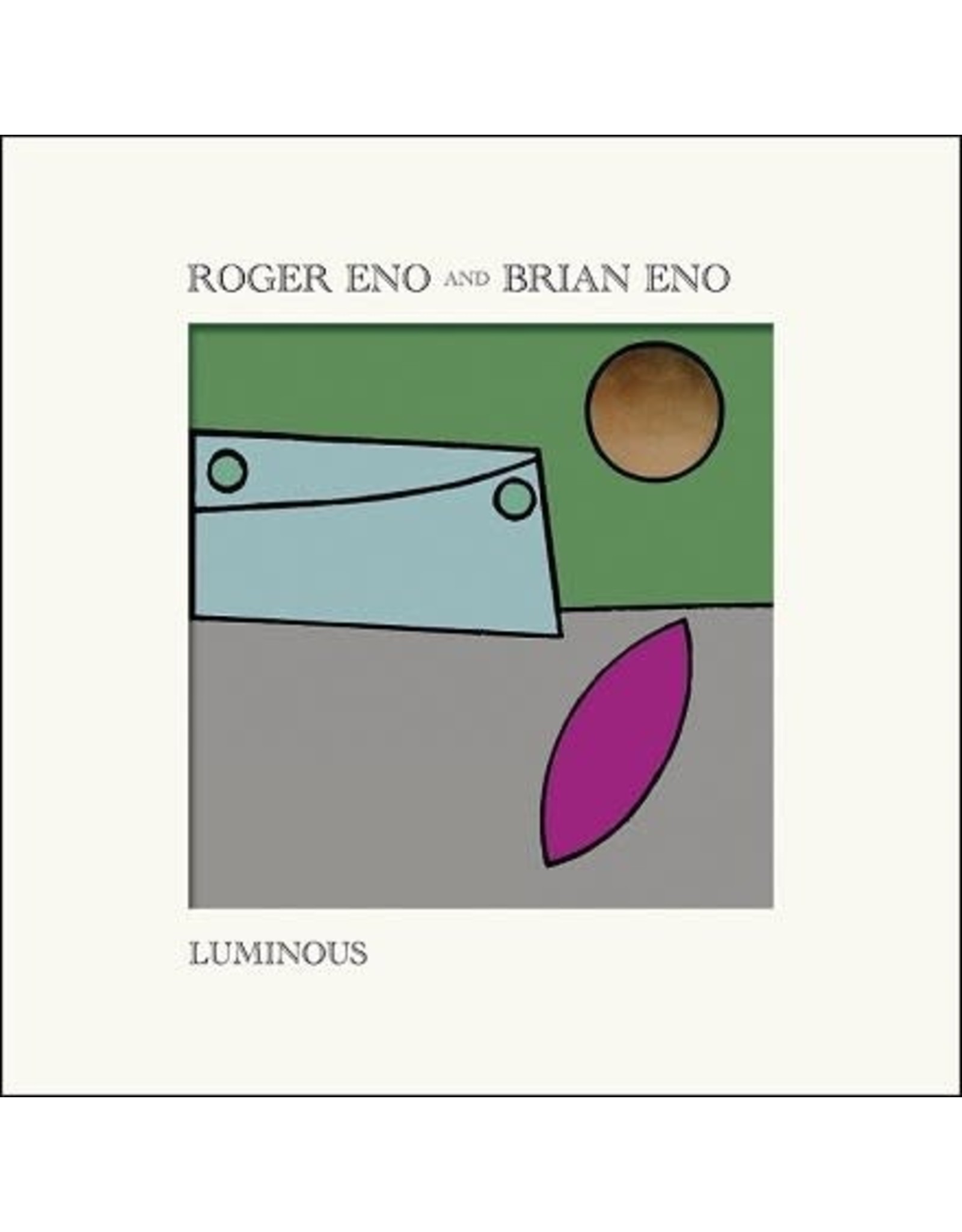 Deutsche Grammophon Eno, Roger & Brian Eno: Luminous (yellow vinyl indie shop version) LP