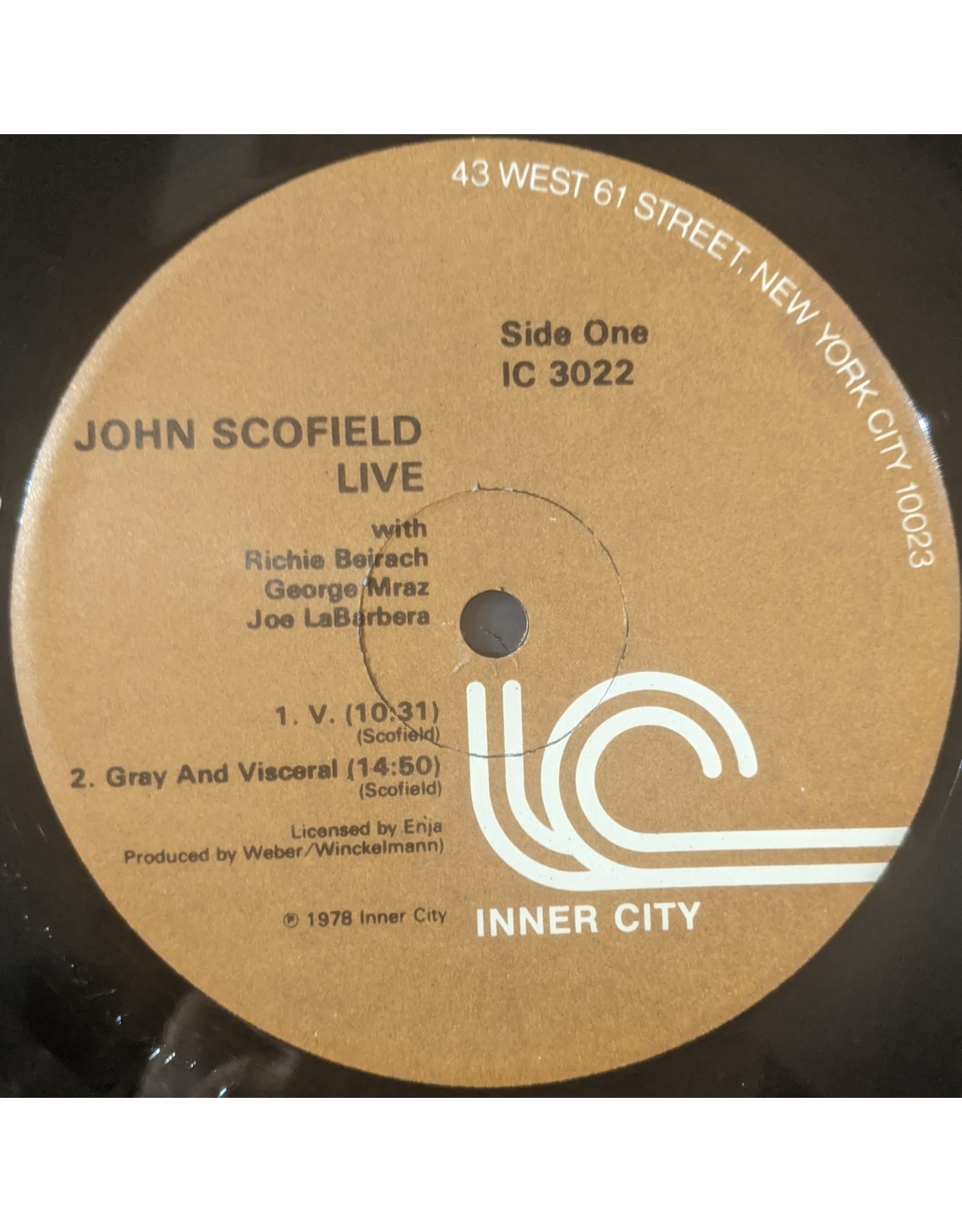 USED: John Scofield: Live LP