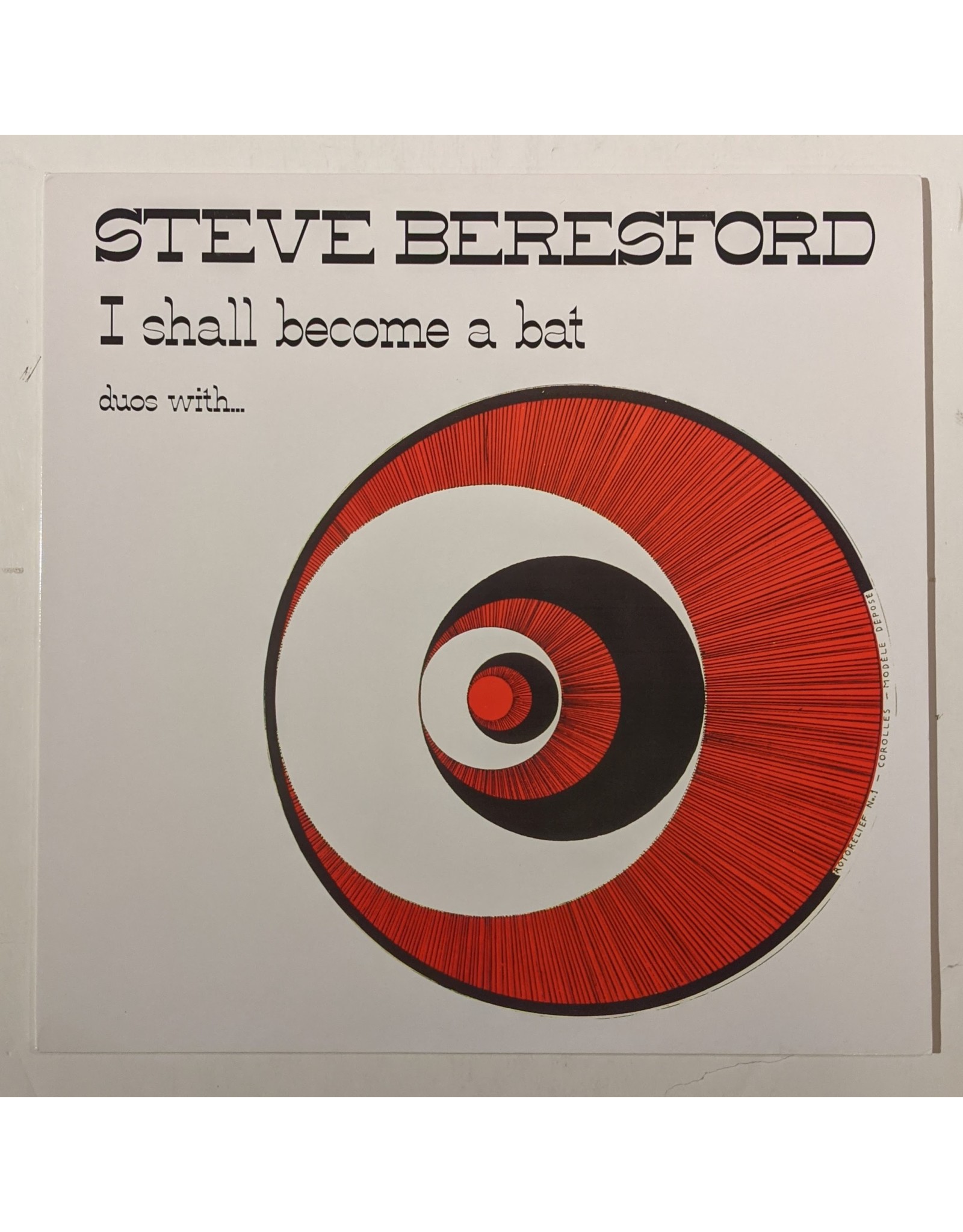 USED: Steve Beresford: I Shall Become a Bat LP
