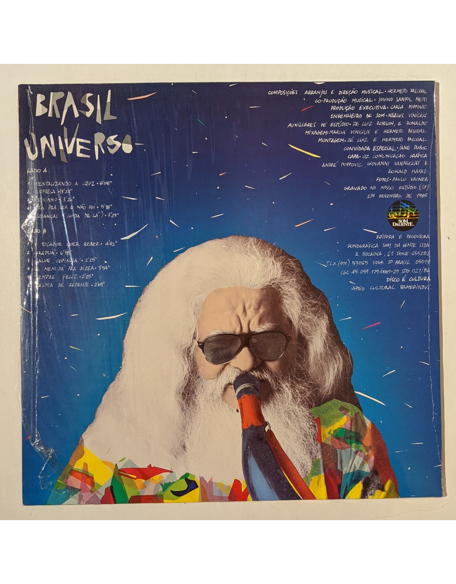 USED: Hermeto Pascoal E Grupo: Brasil Universo LP