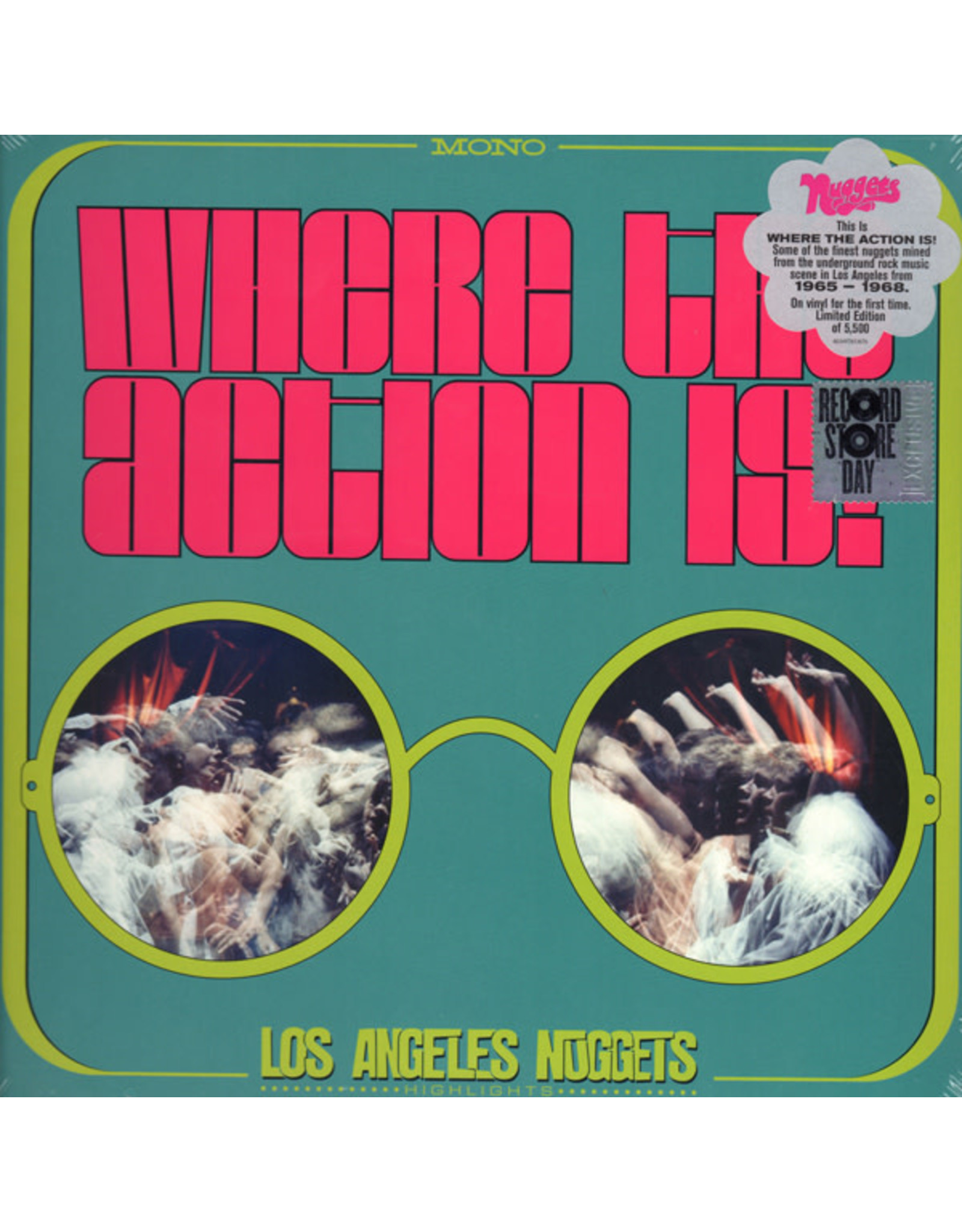 Rhino Various: Where The Action Is! Los Angeles Nuggets LP