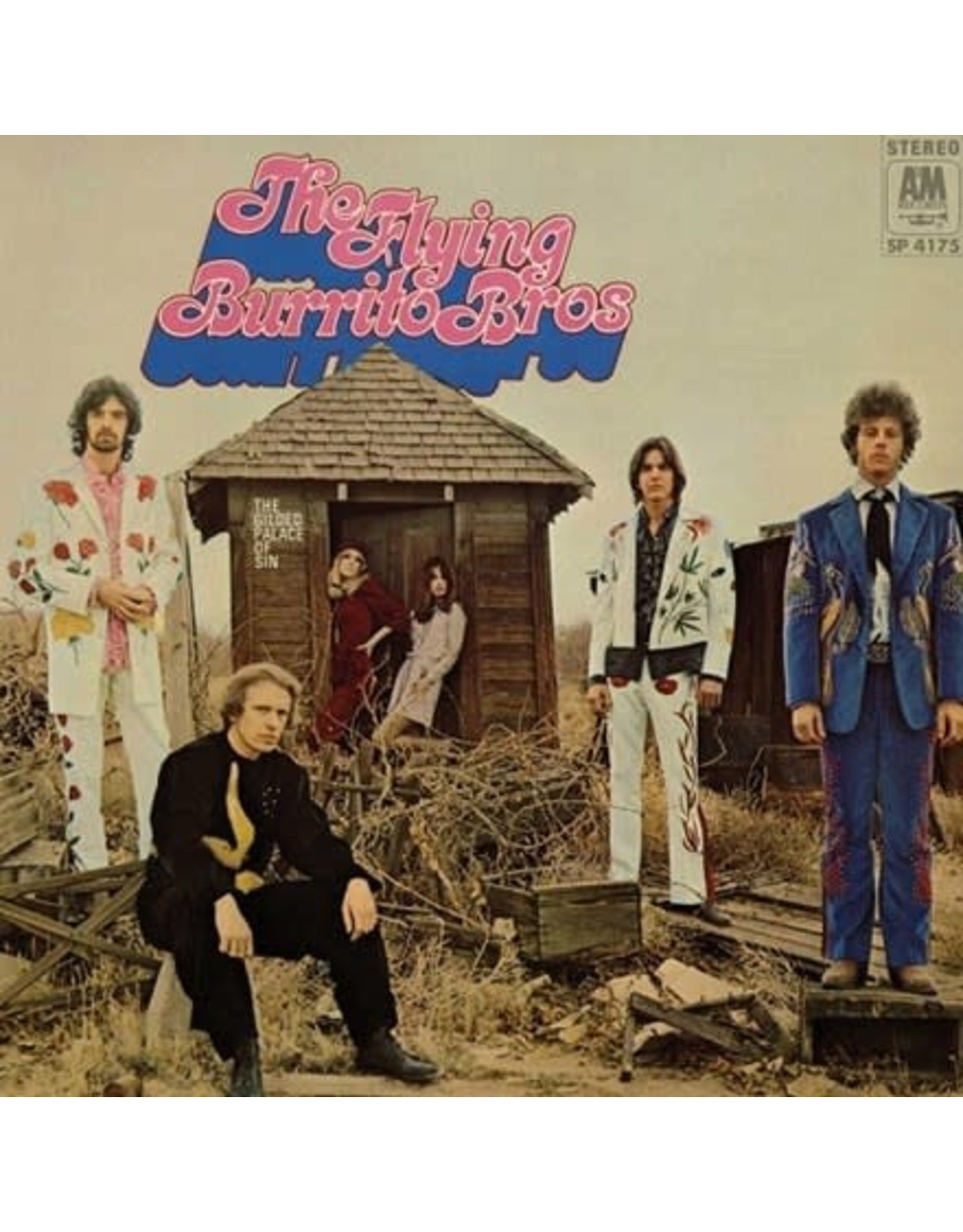 A&M Flying Burrito Brothers: The Gilded Palace of Sin LP