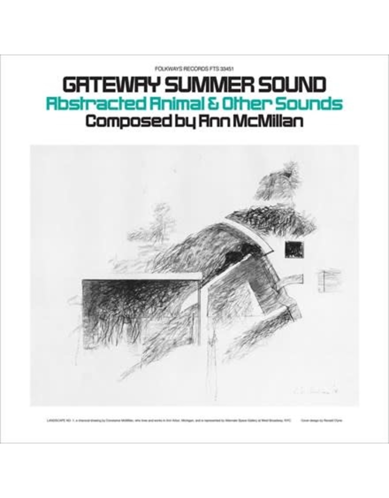 Folkways McMillan, Ann: Gateway Summer Sound: Abstracted Animal & Other Sounds LP