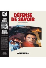 Transversales Disques Nicolai, Bruno: Defense De Savoir LP