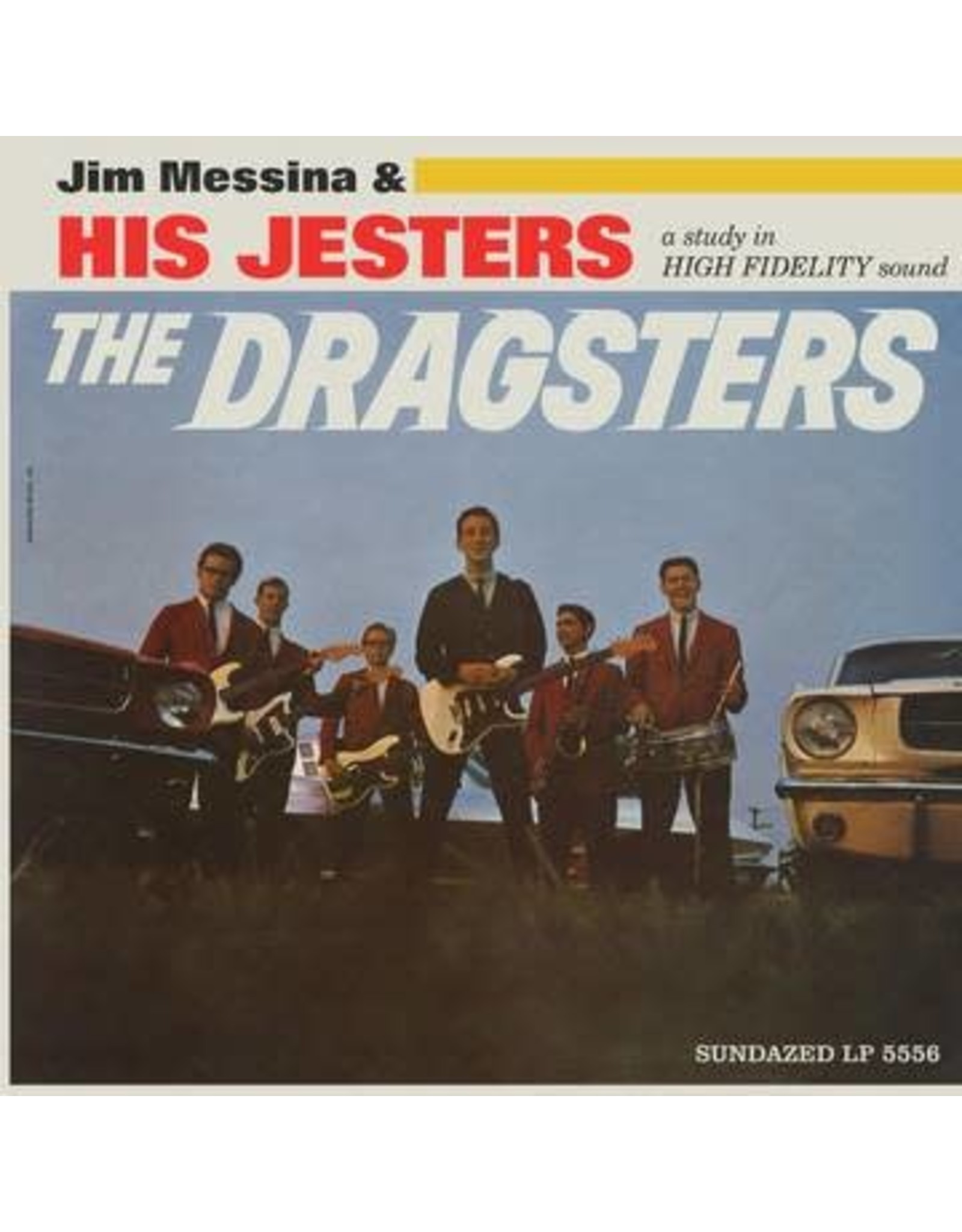 Sundazed Messina, Jim & His Jesters: 2021RSD1 - The Dragsters (BLUE) LP