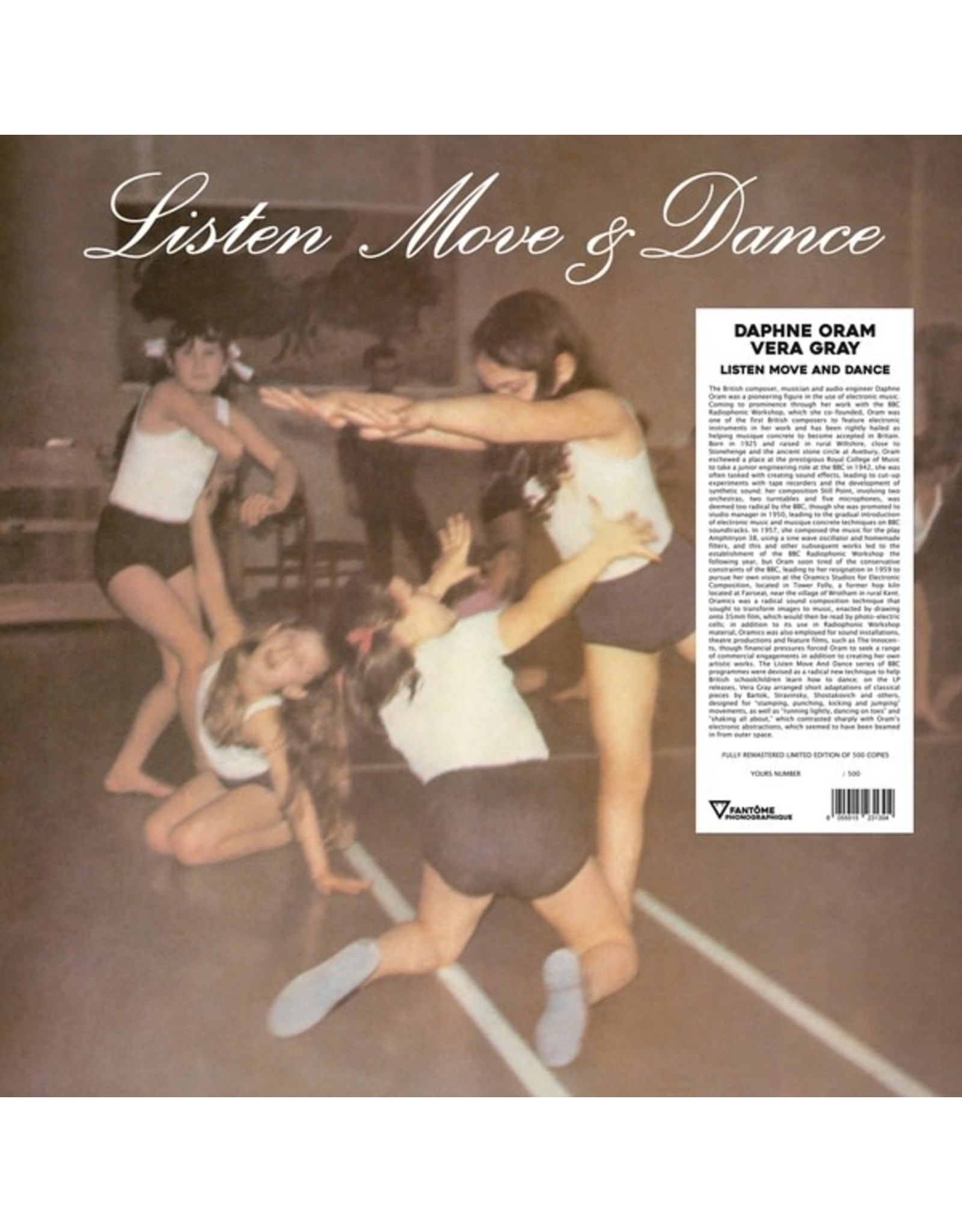 Fantome Phonographique Oram, Daphne/Vera Gray: Listen Move & Dance  LP