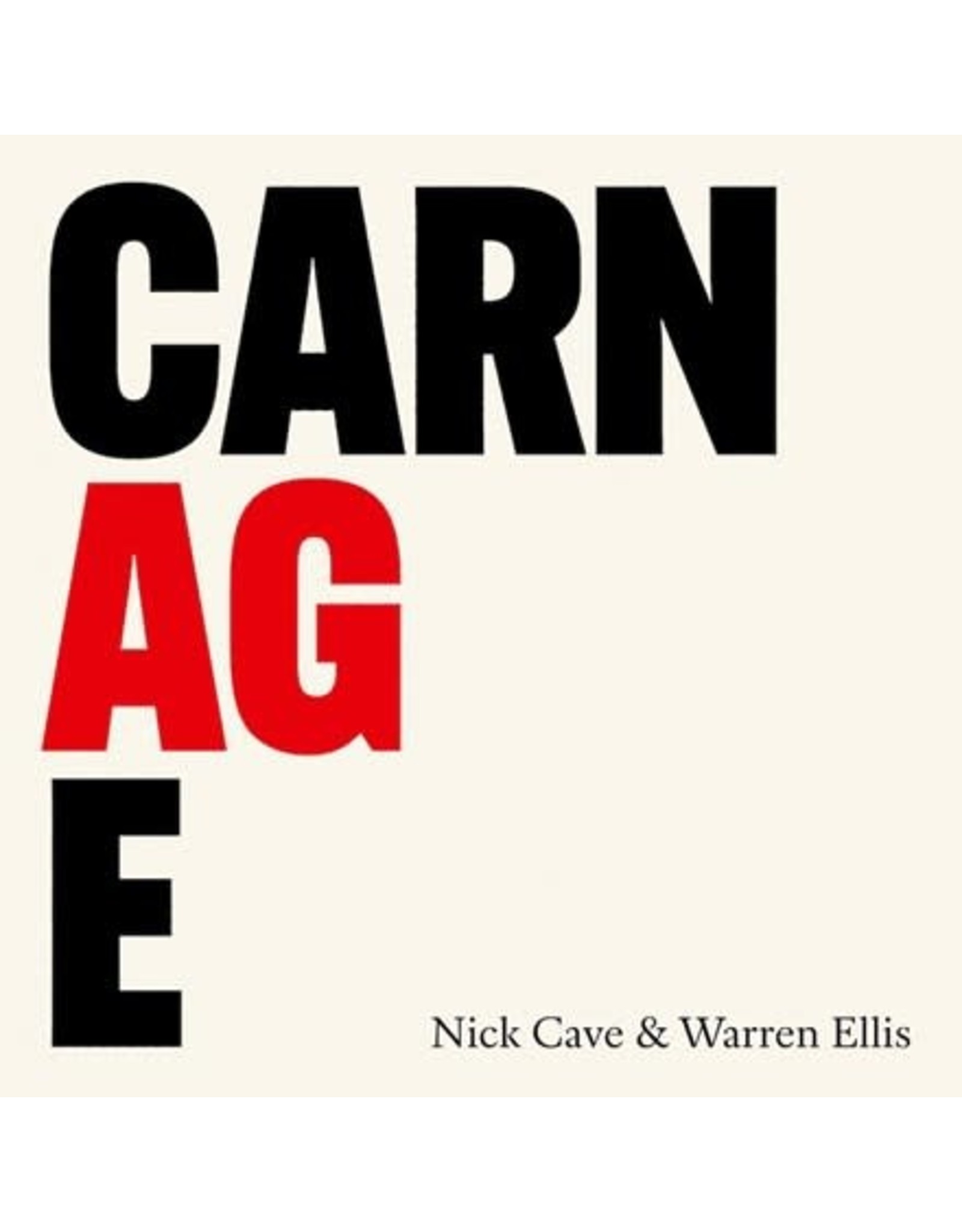 Goliath Cave, Nick & Warren Ellis: Carnage LP