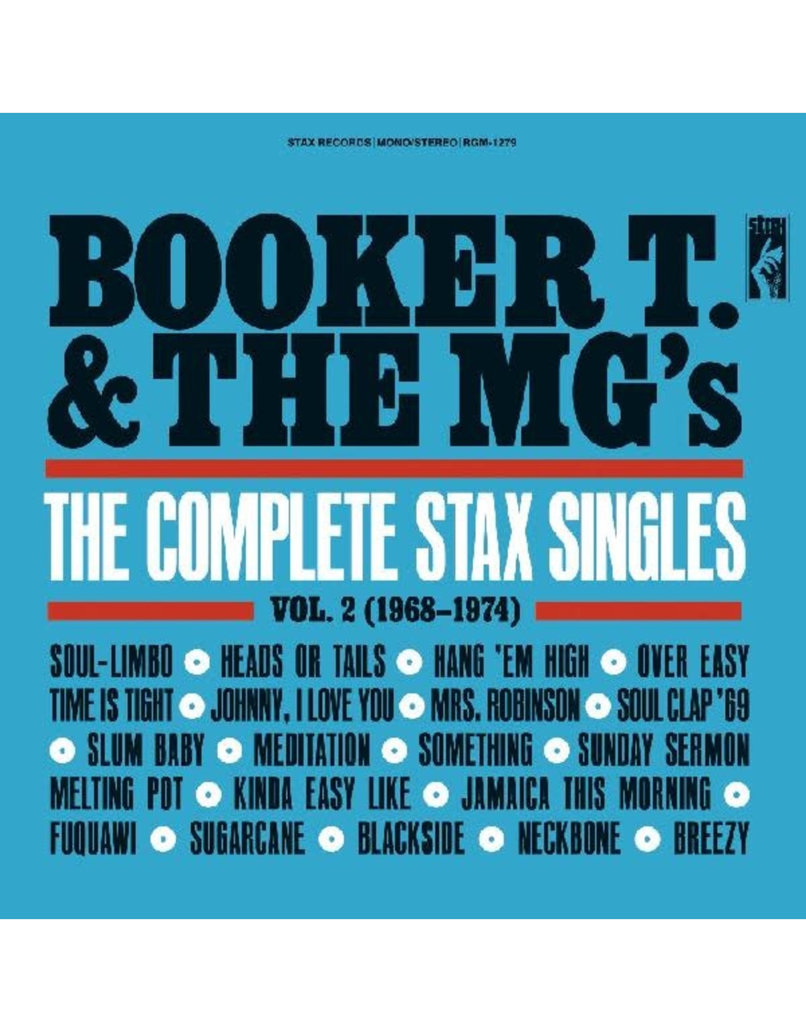 Real Gone Booker T. & the MG's: The Complete Stax Singles Vol. 2 (1968-1974) (2-LP, Red Vinyl) LP