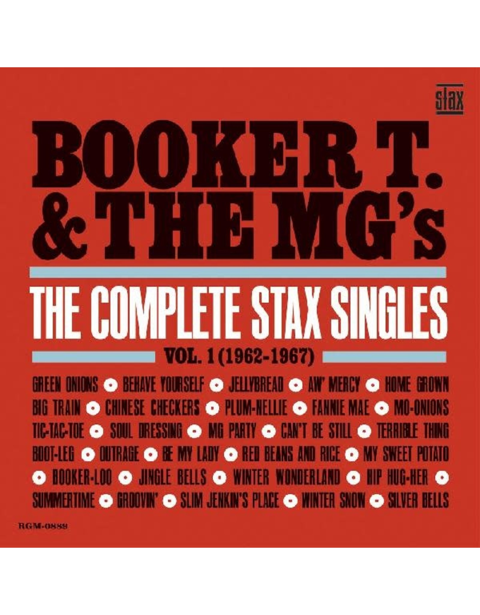 Real Gone Booker T. & the MG's: The Complete Stax Singles Vol. 1 (1962-1967) (2-LP, Red Vinyl) LP