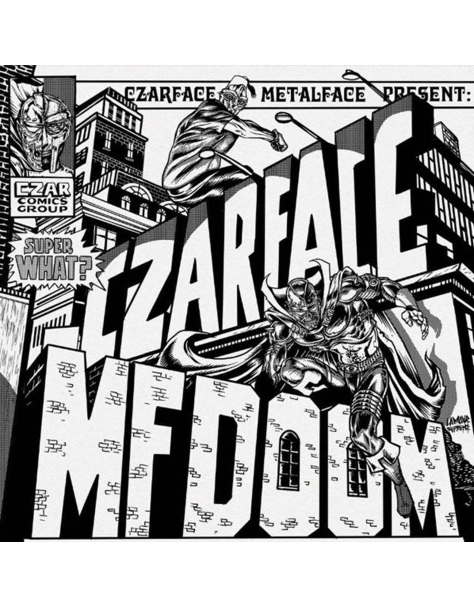 Silver Age Czarface & MF Doom: Super What? (ltd black & white edition) LP