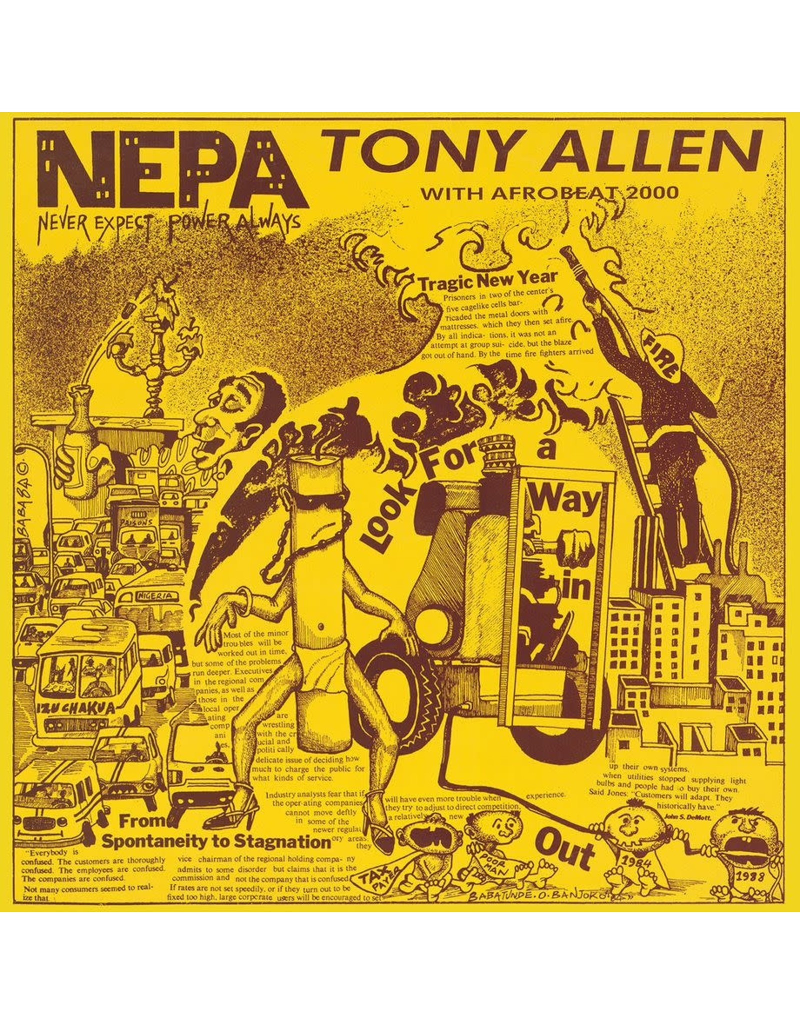 Comet Allen & Afrobeat 2000, Tony: N.E.P.A. LP