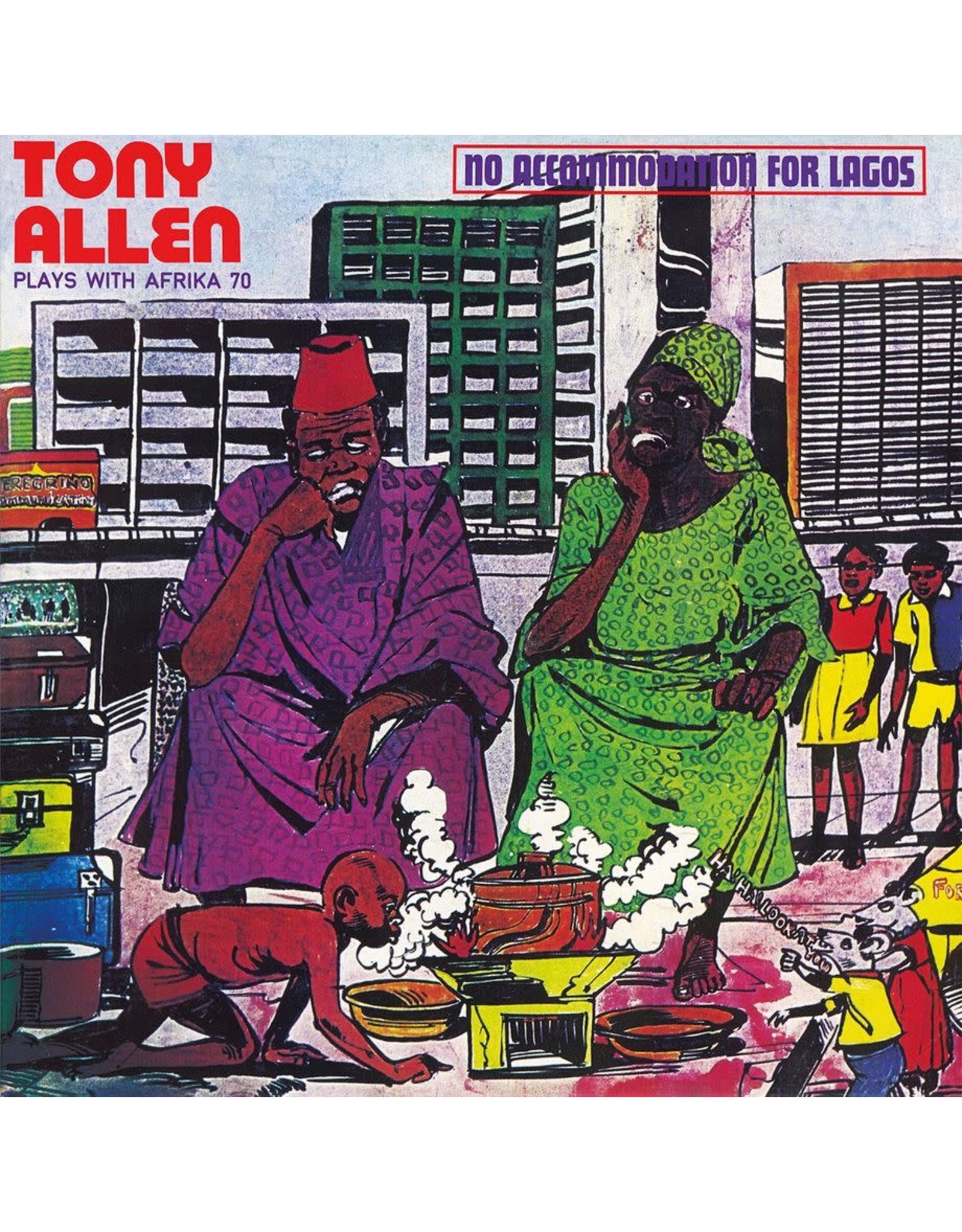 Comet Allen with Afrika 70, Tony: No Accommodation for Lagos LP