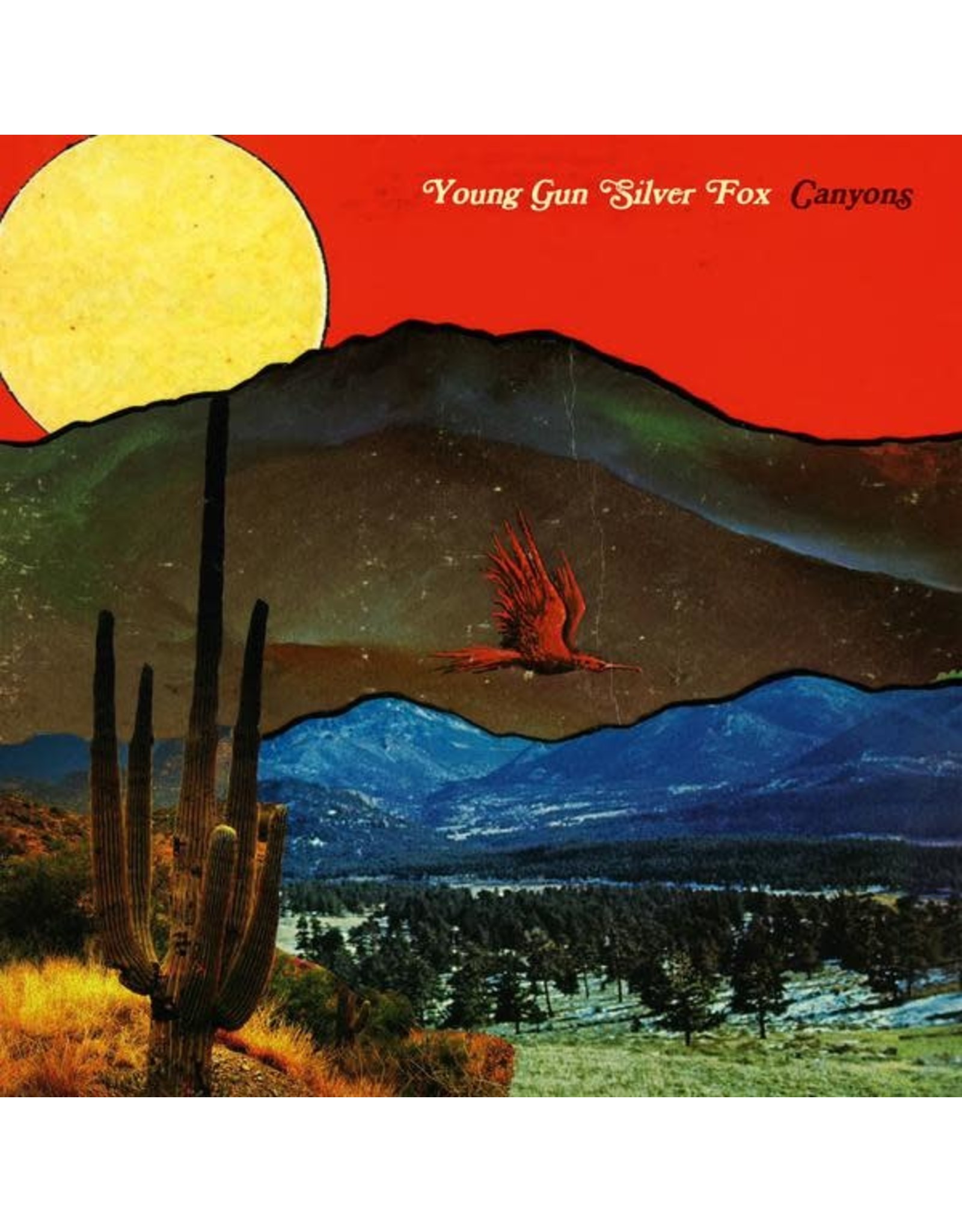 Karma Chief Young Gun Silver Fox: Canyons (opaque red) LP