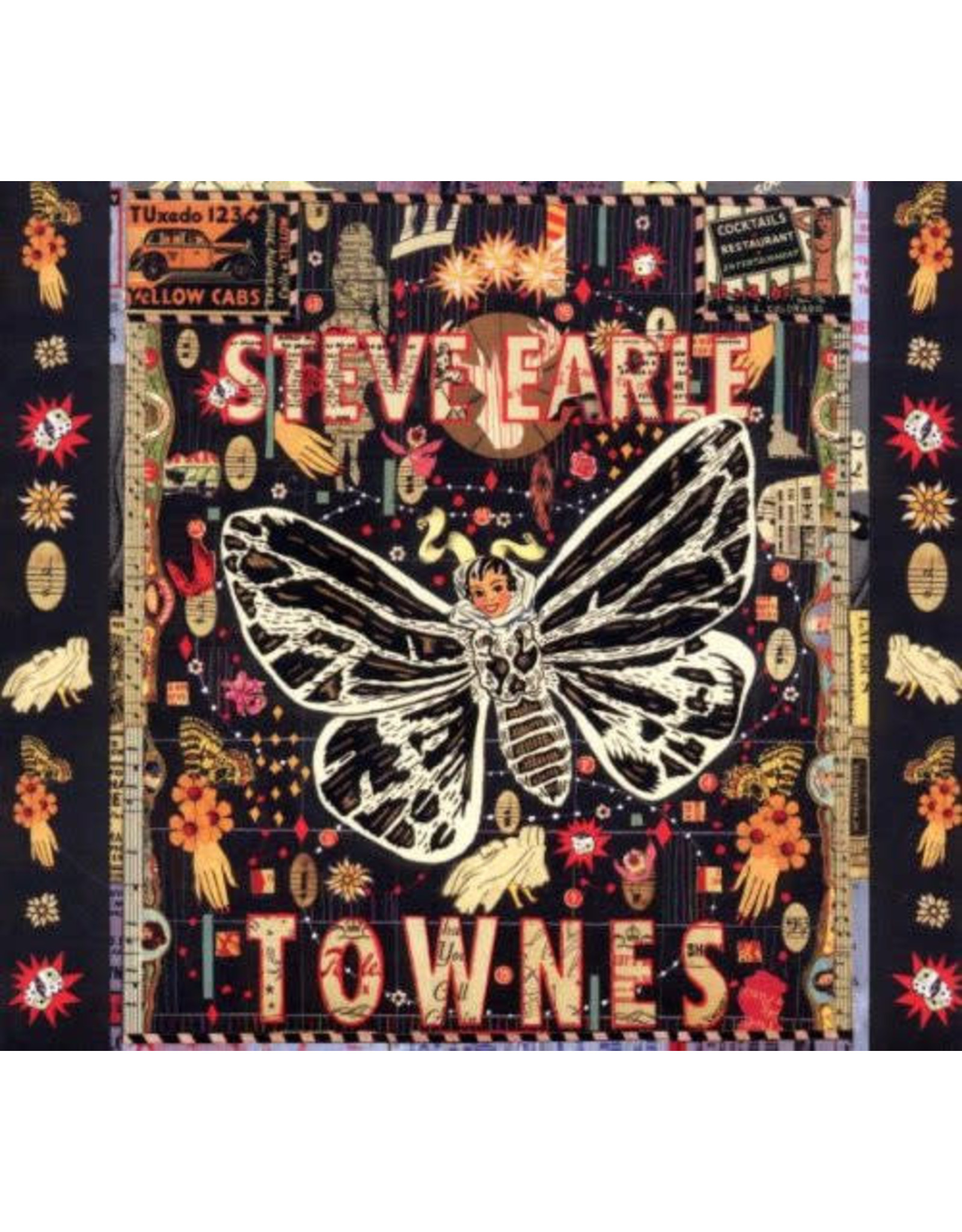 New West Earle, Steve: Townes (2LP; Clear Color Vinyl) LP