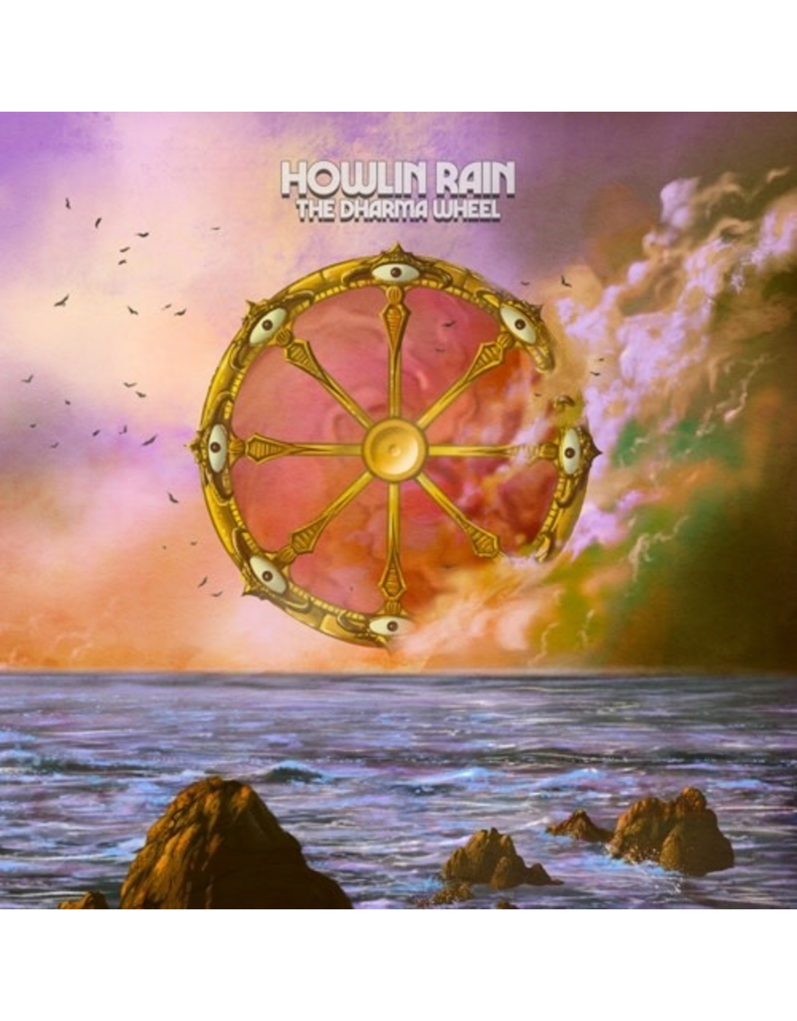Silver Current Howlin' Rain: The Dharma Wheel (color) LP