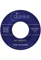 Colemine Ikebe Shakedown/Jive Turkeys: No Answer (clear) 7"