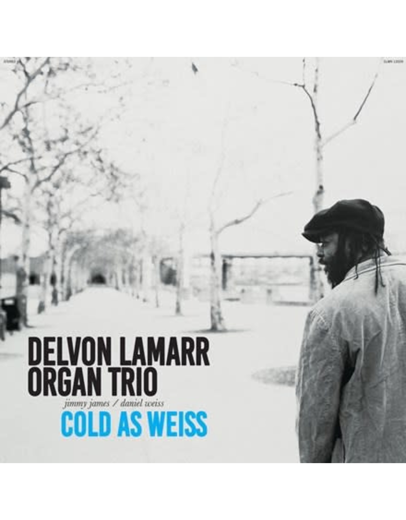 Colemine Lamarr, Delvon Organ Trio: Cold As Weiss (clear with blue) LP