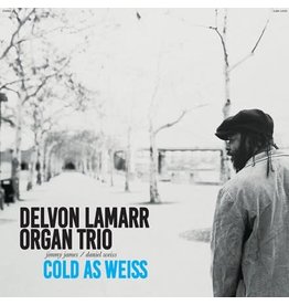 Colemine Lamarr, Delvon Organ Trio: Cold As Weiss (clear with blue) LP
