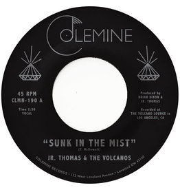 Colemine Jr. Thomas & The Volcanos: Sunk In The Mist (creamsicle coloured) 7"