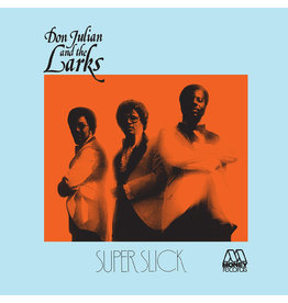 Real Gone Julian, Don and The Larks: Super Slick (BLUE VINYL) LP