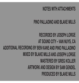Impulse Palladino, Pino & Blake Mills: Notes With Attachements LP