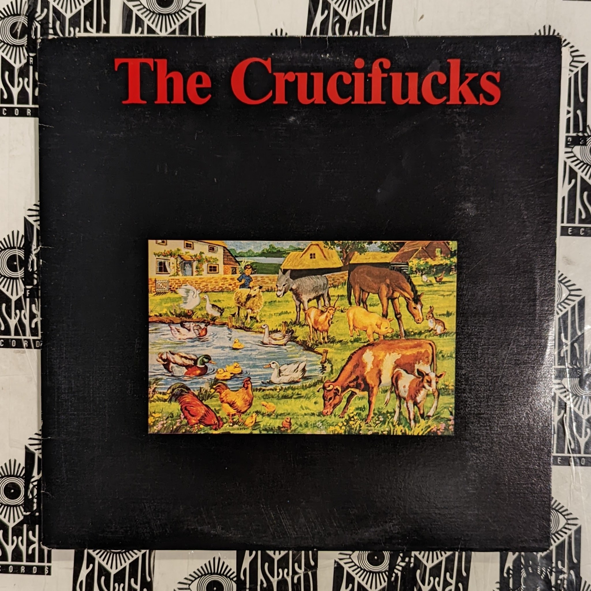 USED: The Crucifucks: s/t LP - Listen Records