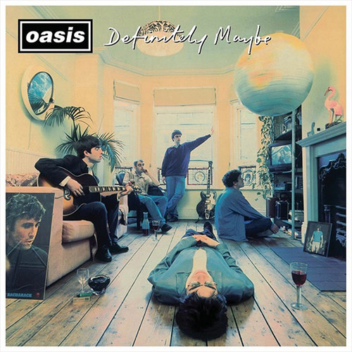 Oasis Lサイズ ⭐︎ Definitely Maybe Oasis: Definitely Maybe LP - Listen Records