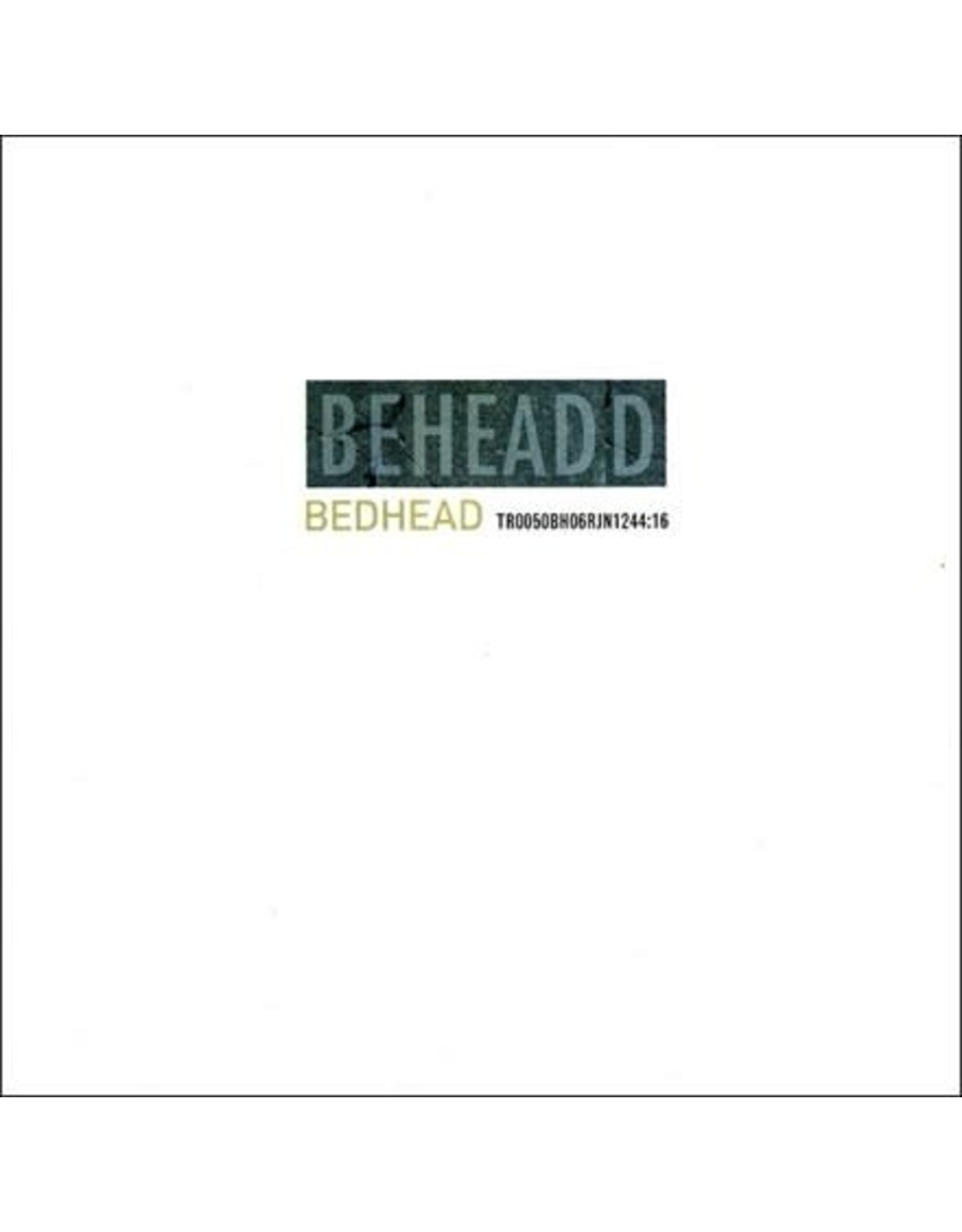 Numero Bedhead: Beheaded (smoke coloured) LP