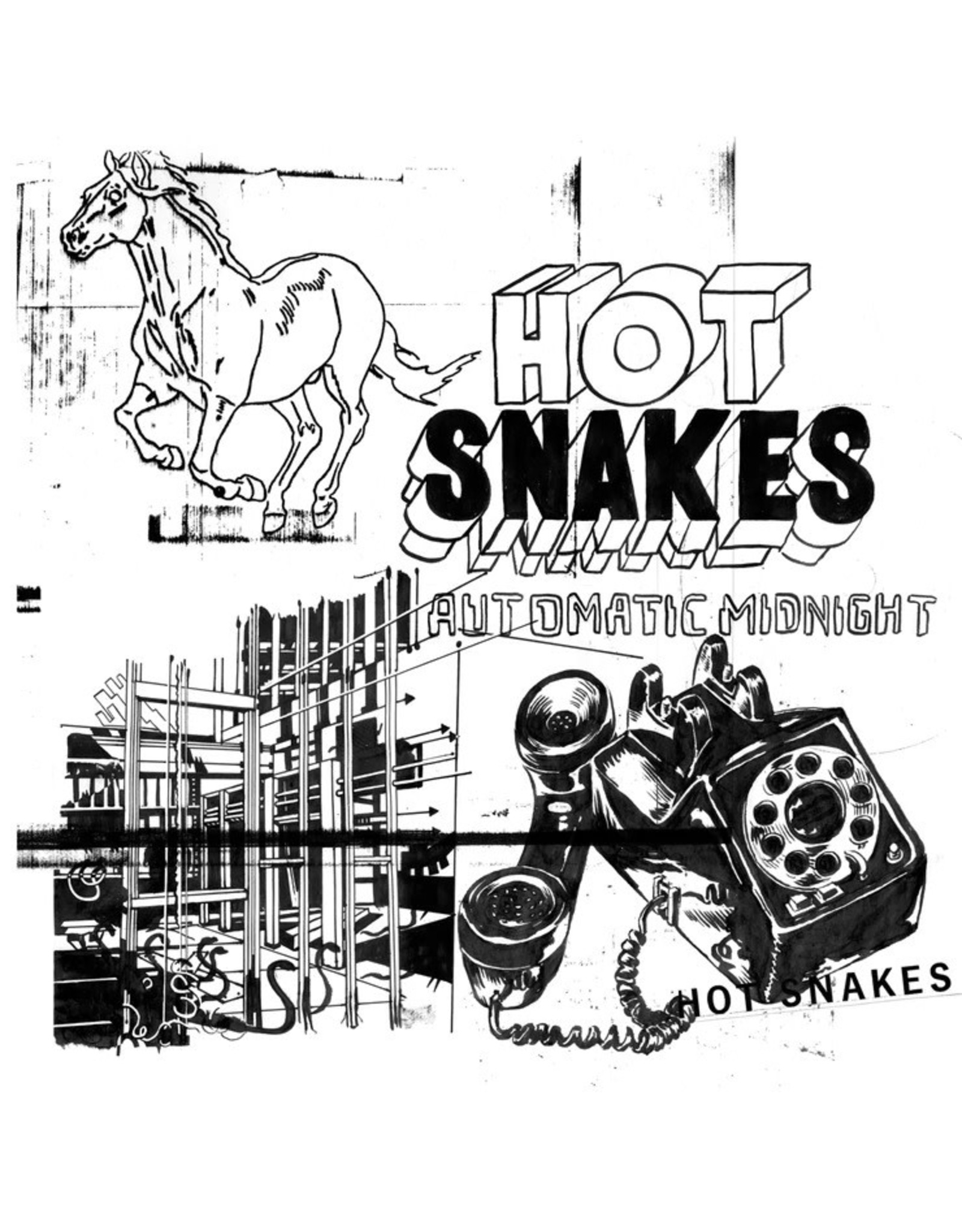 Sub Pop Hot Snakes: Automatic Midnight LP