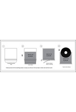 Vinyl Storage Solutions 4 mil Dual Pocket LP Vinyl Record Outer Sleeves (RESEALABLE) - Crystal Clear