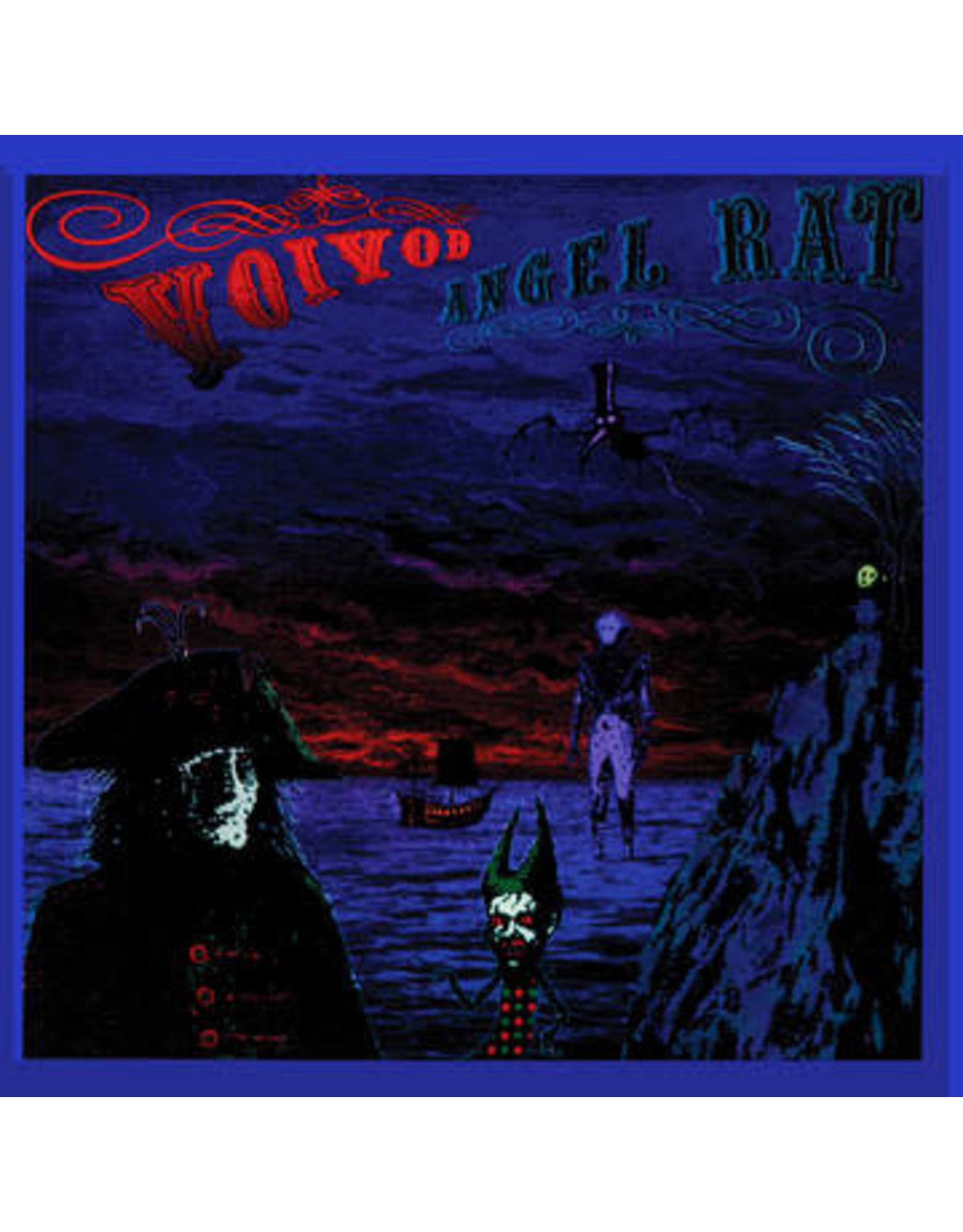 Real Gone Voivod: Angel Rat (DEEP PURPLE WITH LIME MONSTER GREEN SWIRL VINYL) LP