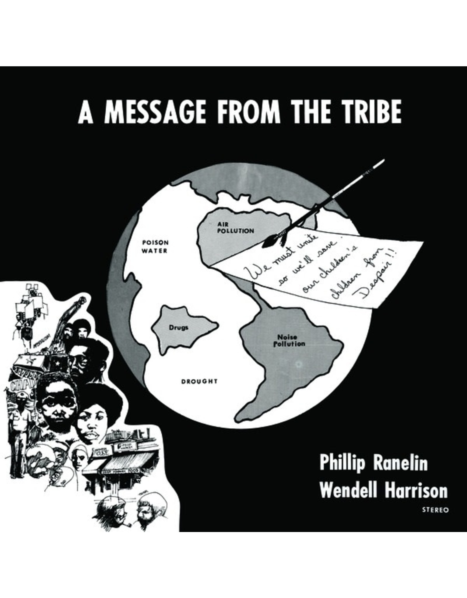 Now Again Ranelin/Harrison: Message From The Tribe LP