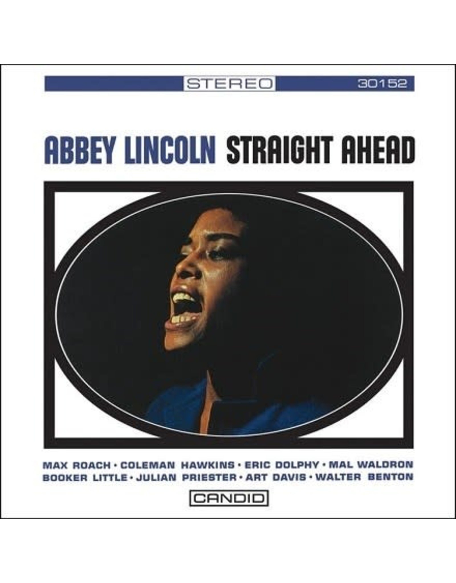 candid Lincoln, Abbey: Straight Ahead LP