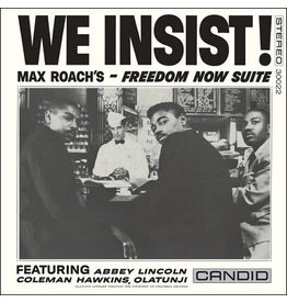 candid Roach, Max: We Insist! Max Roach's Freedom Now Suite LP