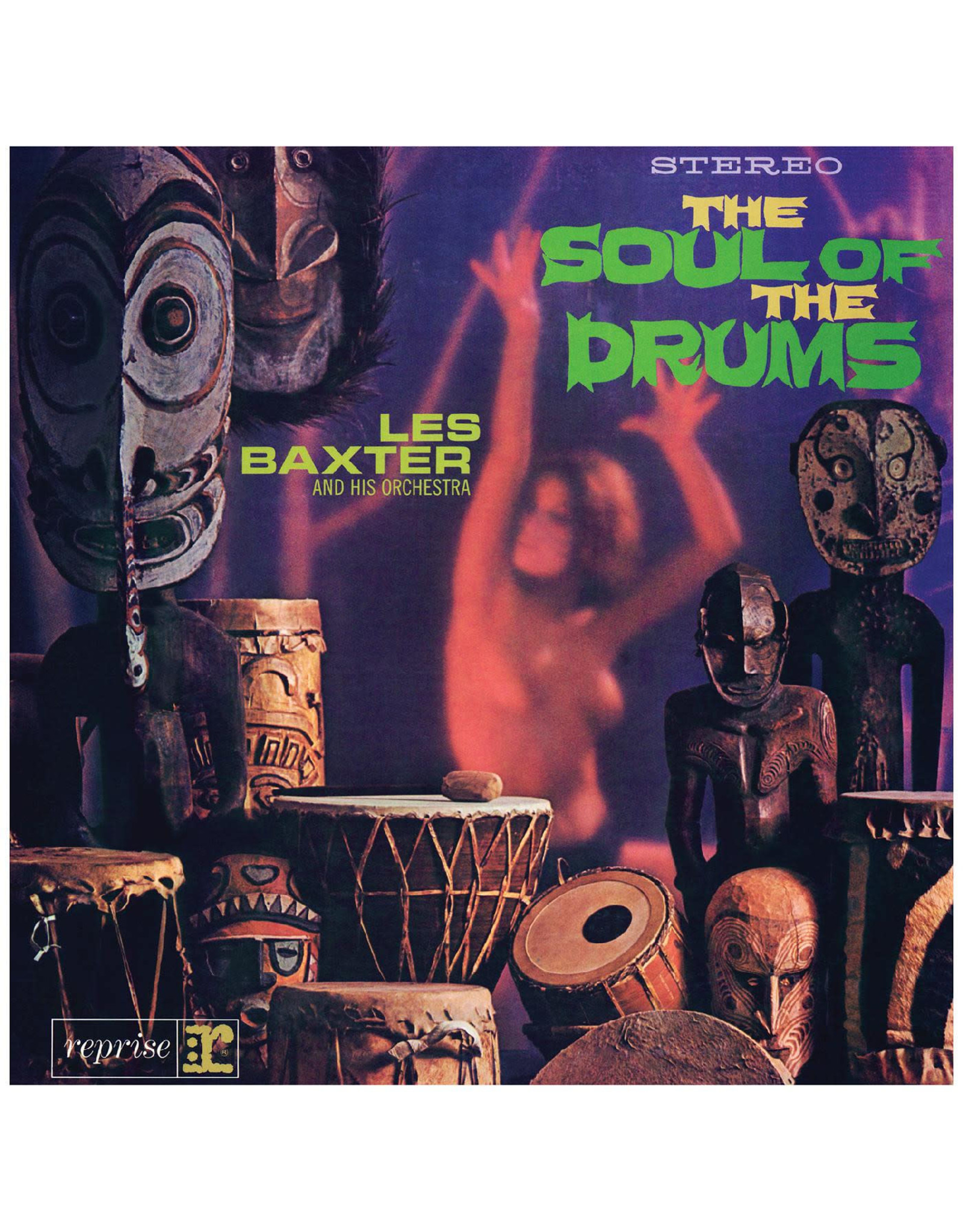 Baxter, Les: The Soul of the Drum (BRIGHT GREEN) LP - Listen Records