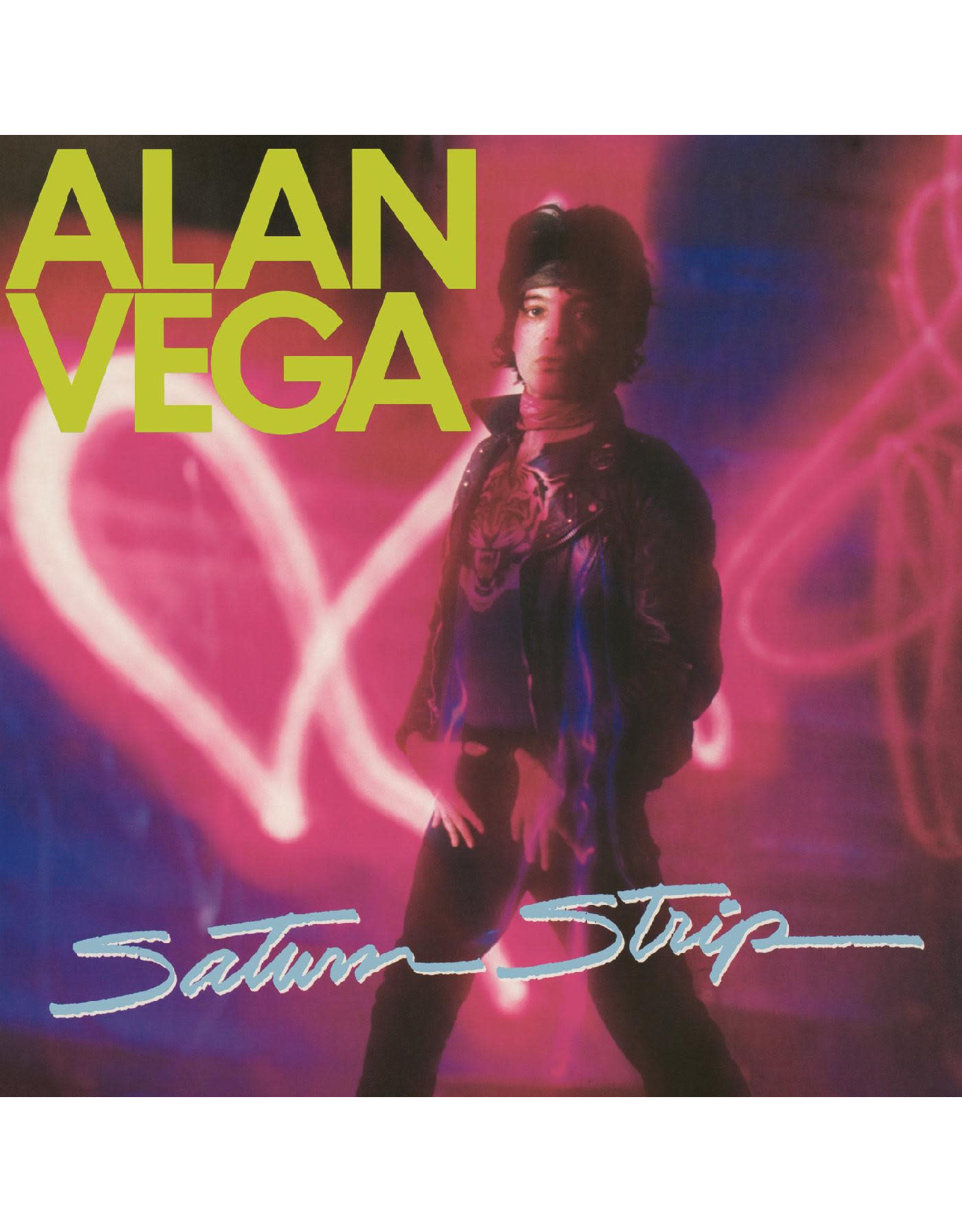 Real Gone Vega, Alan: Saturn Strip (HIGHLIGHTER YELLOW) LP