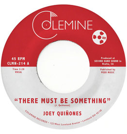 Colemine Quinones, Joey: There Must Be Something (clear) 7"