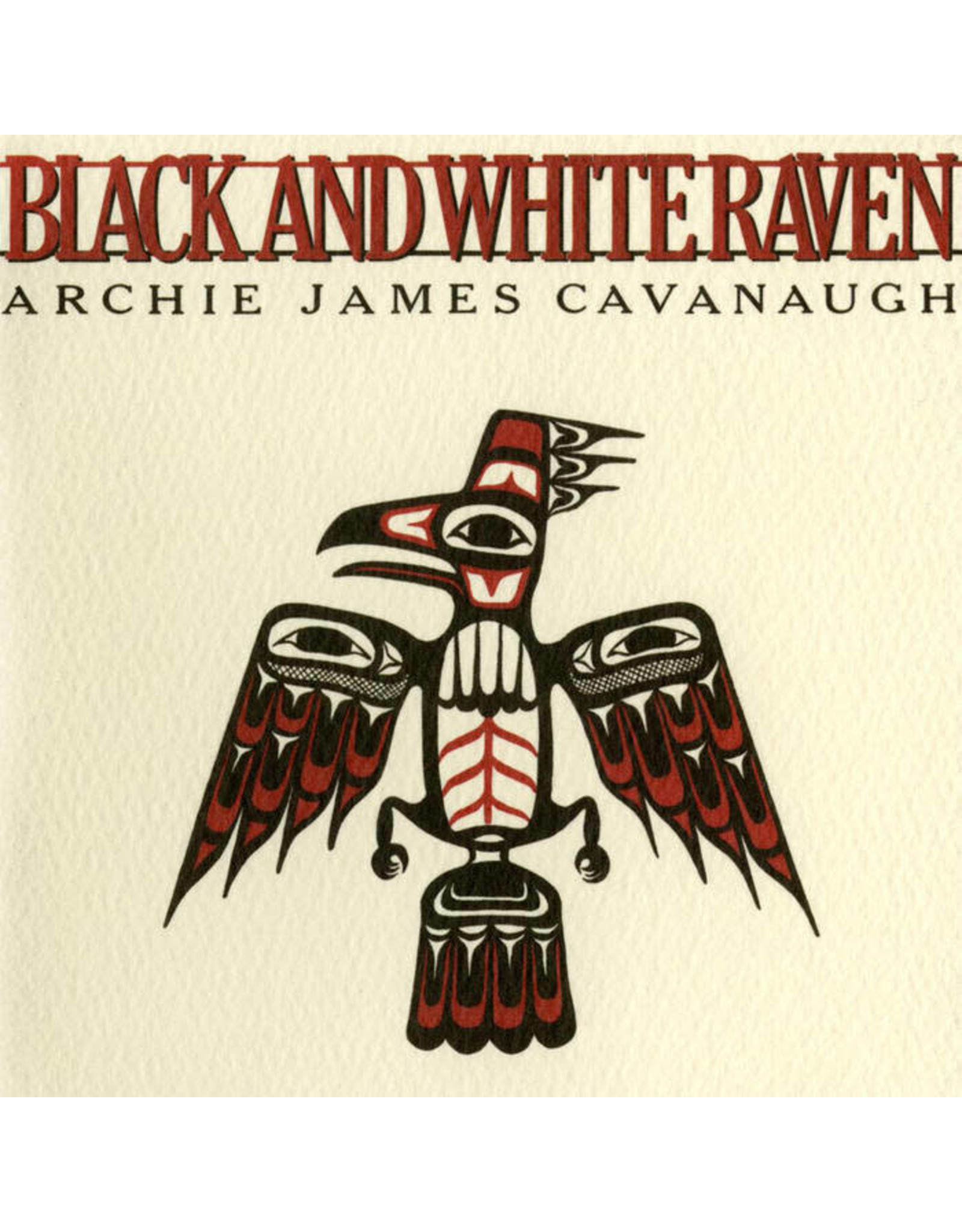 Numero Cavanaugh, Archie James: Black And White Raven LP