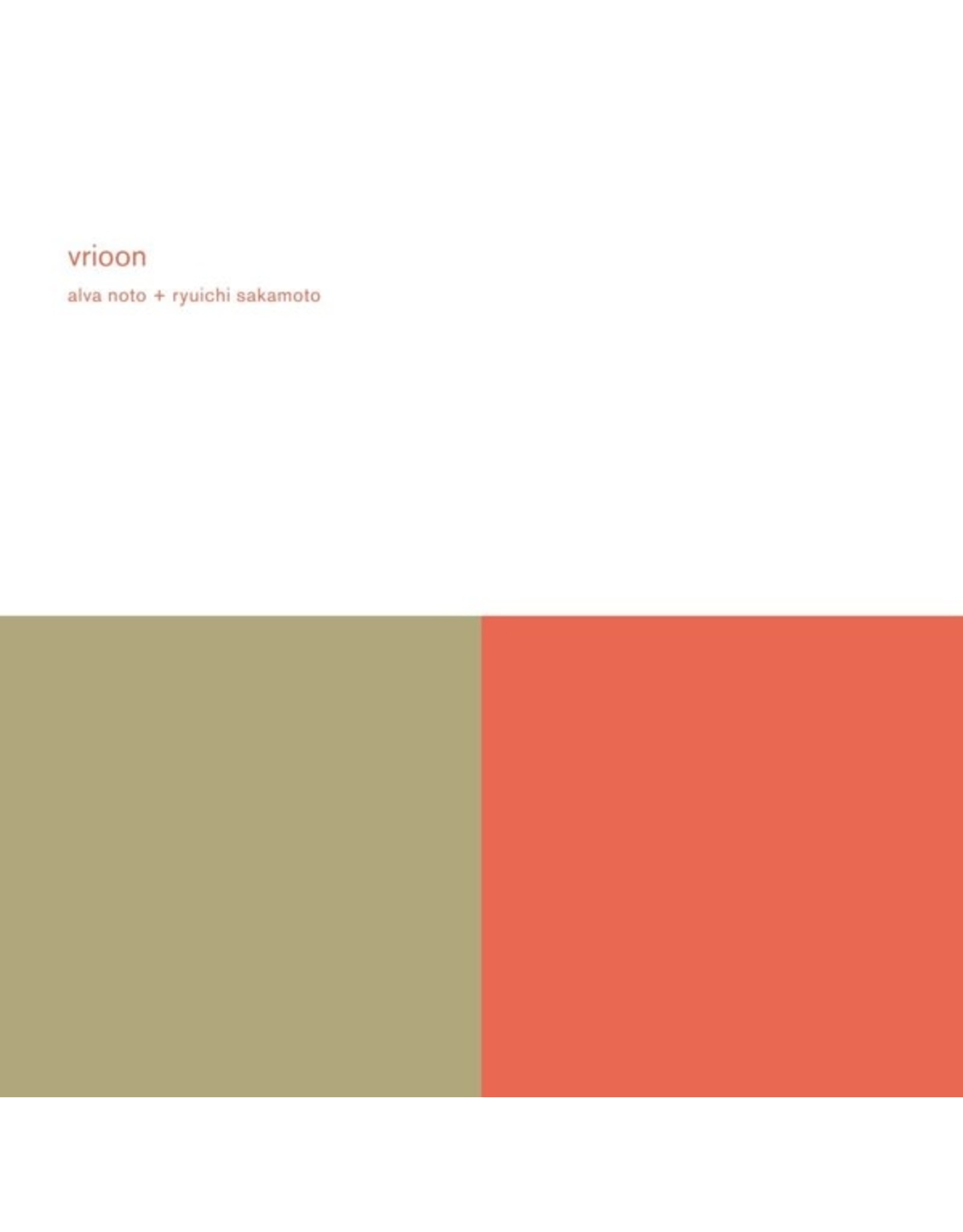 Noton Alva Noto + Ryuichi Sakamoto: Vrioon (Remaster) LP