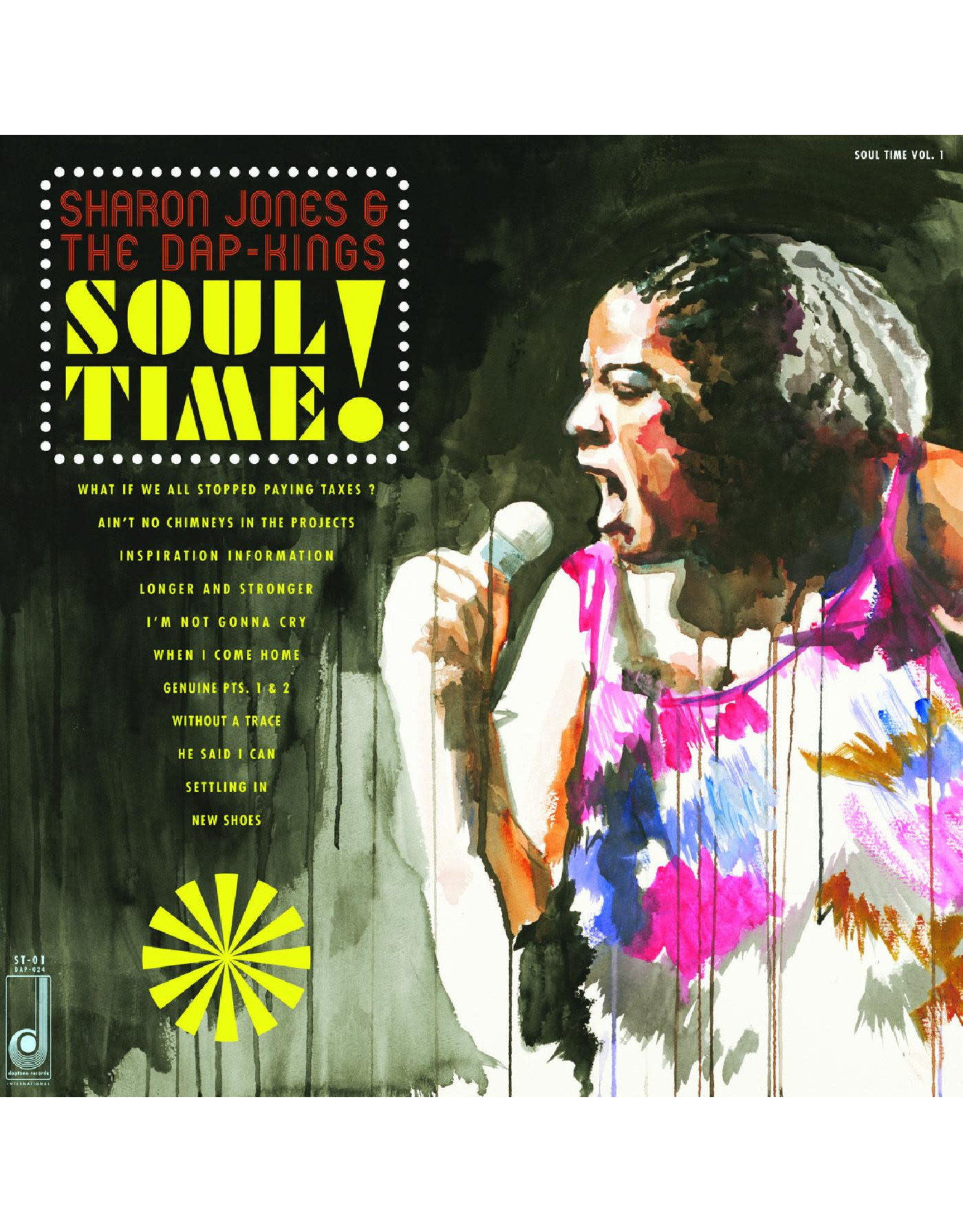 Daptone Jones, Sharon & The Dap-Kings: Soul Time! (INDIE EXCLUSIVE, PINK) LP